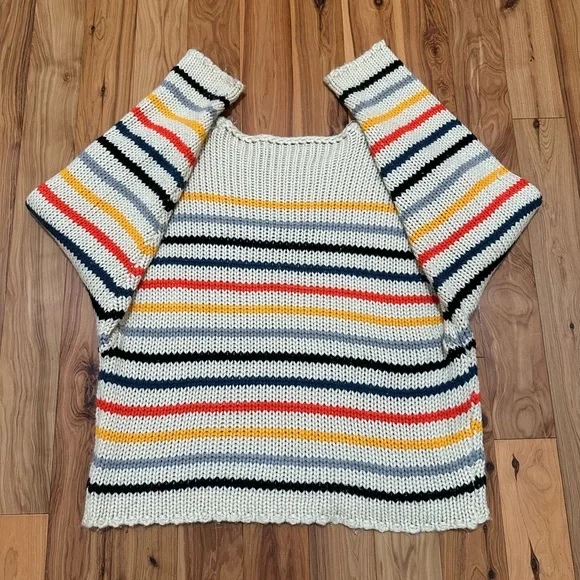 DAVI & DANI Colorful Striped Sweater - Picture 6 of 6